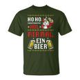 Ho Hol Mir Mal Ein Bier Christmas Santa Claus T-Shirt