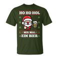 Ho Ho Hol Mir Mal Ein Bier Ugly Christmas S T-Shirt