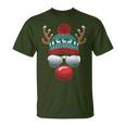 Reindeer Santa Claus Christmas Santa Christmas T-Shirt