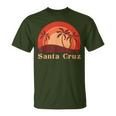 Santa Cruz Ca California 70S 80S Retrointage T-Shirt