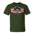 Santa Cruz Ca California Retro 70S 80S Surfer T-Shirt