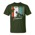 Santa Cruz Ca Retro Palm Tree T-Shirt