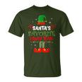 Santa's Favorite Rehab Team Elf Physical Therapy Christmas T-Shirt