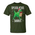 Spekulatius Saurus Christmas Dino Tyrannosaurus T-Shirt