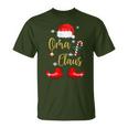 Women's Grandma Claus Matching Christmas Pyjamas Grandma T-Shirt