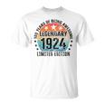 100 Geburtstag Limited Edition Best Of 1924 T-Shirt