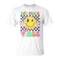 2Nd Grade Vibes Cute Groovy Smile Face Back To School Kid T-Shirt
