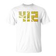 412 Pittsburgh Map T-Shirt