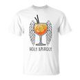 Aperol Sagrado En AerosolEntilador Aperollin Fun Aperoli Ii Camiseta unisex