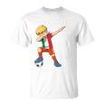 Bambino 7 Compleanno Bambini & Calcio Italia Regalo Di 7 Anni Maglietta