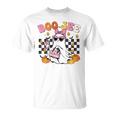 Boo-Jee Cute Ghost Coffee Toddler Girl Halloween T-Shirt