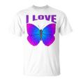 Butterfly Lovers Gifts Girl Butterfly T-Shirt