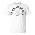 Cannon Beach Oregon Home Cannon Beachacanza In Famiglia Spiaggia Maglietta