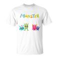 Children's 2Nd Birthday Ich Bin Schon 2 Jahre Junge Kleine Monster T-Shirt