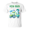 Children's Ich Bin 3 Jahre Alt Tractor T-Shirt