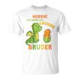 Children's Ich Werde Ein Großer Bruder Dinosaur Dino Bru T-Shirt