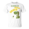 Children's Ich Werde Ein Großer Bruder Dinosaur German T-Shirt