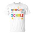 Children's Tschüss Kindergarten Hello School 2024 Kita-Absolve T-Shirt