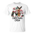 Christmas Crew Xmas Family Group Matching Christmas Pajama T-Shirt