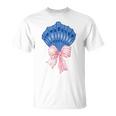 Coastal Coquette Decor Coastal Granddaughter Coquette Bows T-Shirt