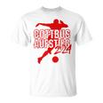 Cottbus Kicken Club Football Fan Rise Brandenburg Red T-Shirt