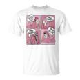 Very Demure Cute Ghost Halloween Humorous Saying Fall T-Shirt