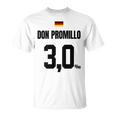 Don Promillo Sauftrikot X Malle Party Trikot Deutschland T-Shirt