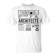 Drôle Darchitecture Humour Architecte T-Shirt