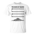 El Sonido Del Silencio Divertido Regalo Musical Camiseta unisex