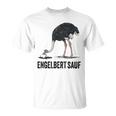 Engelbert Sauf Strauß Engelbert Sauf Work Wear Gray T-Shirt