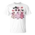 Mean Ghouls On October We Wear Pink Breast Cancer T-Shirt