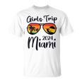 Girls Trip Miami 2024 Weekend Birthday Party Women T-Shirt