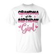 Grandma Of The Birthday Girl Family Matching Party T-Shirt