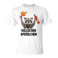 Hallochen Aperölchen X Raccoon Meme Racoon X Pedro Spritz T-Shirt