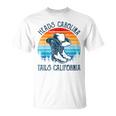 Heads Carolina Tail California Country Music Cowgirl Western T-Shirt