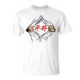 Hirai Avec Nom De Famille Drôle Poitrine Nom Intéressant Marchandisesêtements Calligraphie Incluse Drôle De Neta Hommes T-Shirt