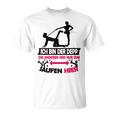 Ich Bin Der Depp Jga Poltern Team Groom Pink T-Shirt