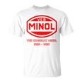 Minol -Ebolkseigener Betrieb Minol Yellow T-Shirt