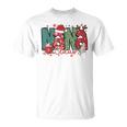 Nana Claus Christmas Pajama Santa Claus Family Matching T-Shirt