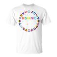 National Hispanic Heritage Month All Countries Flags Hearts T-Shirt