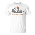 Oberstdorf Meran Fernwanderweg E5 Alpenüberquerung T-Shirt