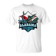 Pesca En Alabama Pesca Alabama Camiseta unisex