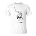 Recreacional Equitación Caballo Polo Equitación Caballo Caballo Camiseta unisex