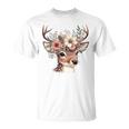 Reh Damen Reh Kostüm Kinder Carnival Reindeer T-Shirt