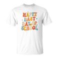 Retro Happy Last Day Of School End Of School Out T-Shirt