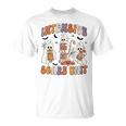 Retro Intensive Care Unit Nurse Halloween Icu Nurse Ghosts T-Shirt