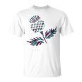 Scotland Scottish Thistle Tartan Plaid T-Shirt