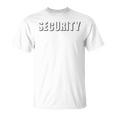 Security Officer Sicurezza Dell'evento Uniforme Di Sicurezza Maglia A Manica Maglietta