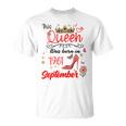 Settembre 1961 Compleanno Questa Regina È Nata A Settembre Maglietta