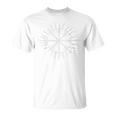 Símbolosikingos Clásicos Brújulaegvisir Nordic Rune Camiseta unisex